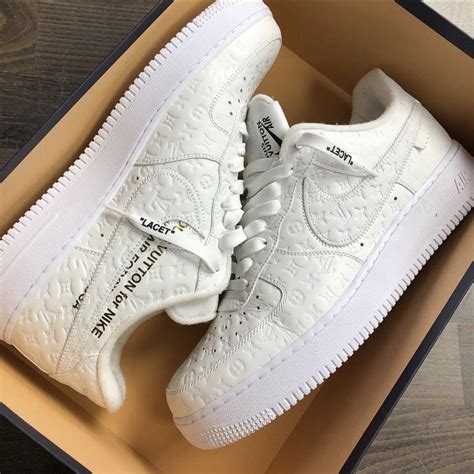 louis vuitton air forces white|lv nike air force 1.